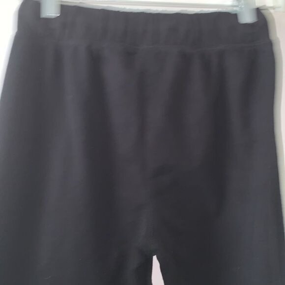 Black Elastic Waist Jogger Pants With Drawstring S - Picture 7 of 10